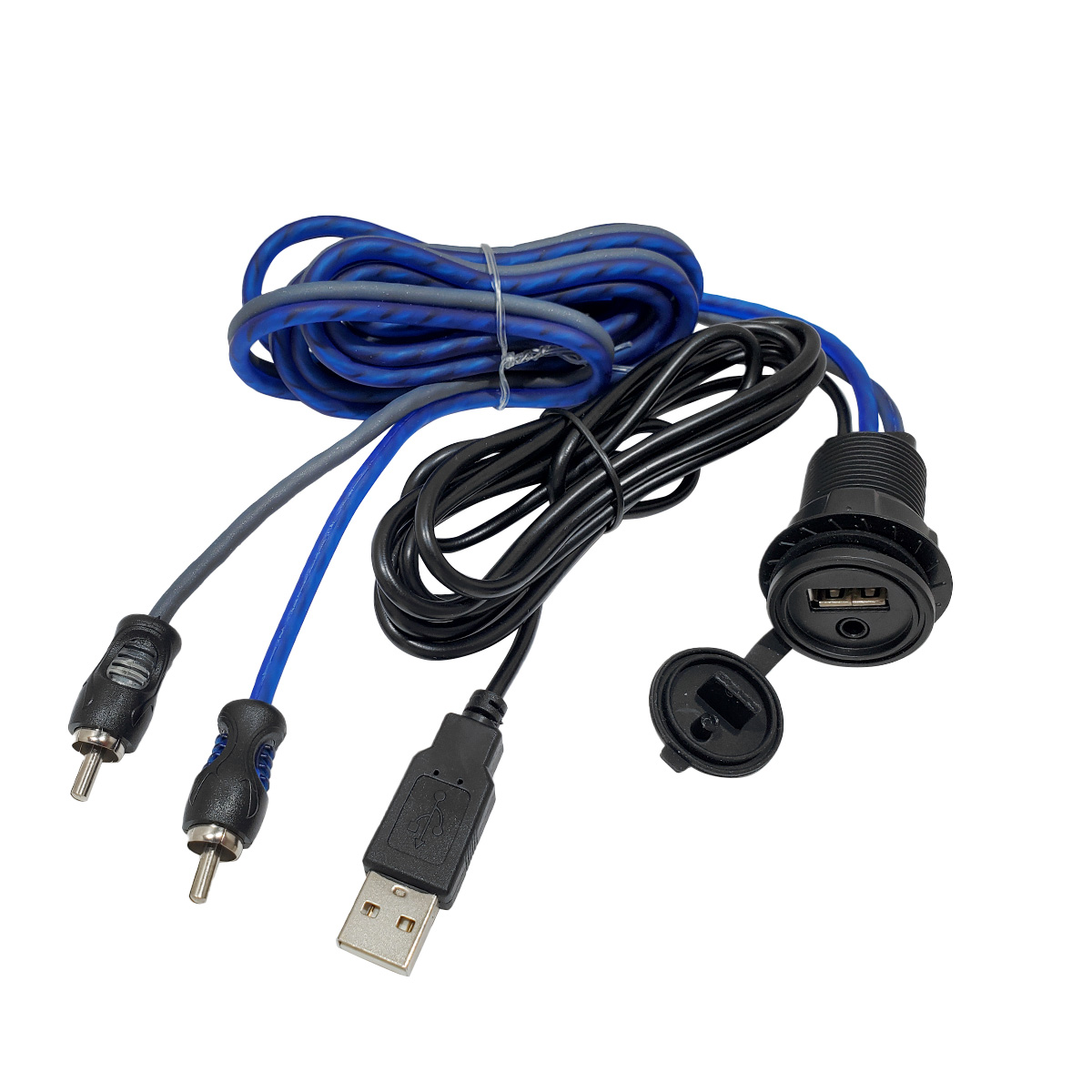 Classic Car Stereos USB AUX Extension Dash Mount