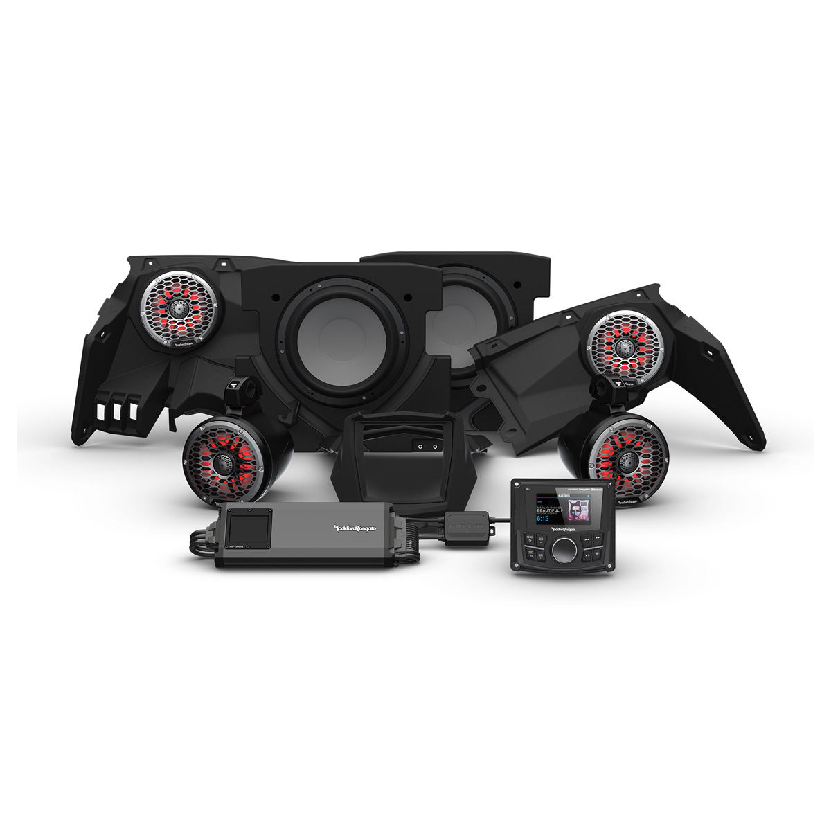Rockford Fosgate X317STG5 CanAm X3 Stereo Package