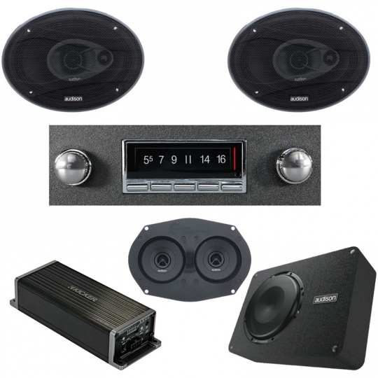 Chevy Radio and Speaker Packages