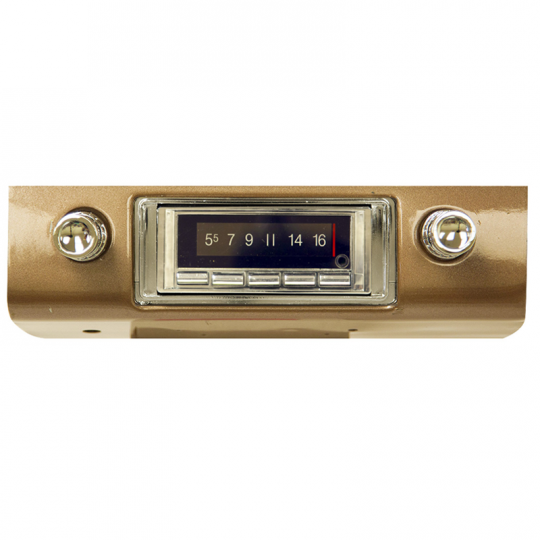 1953-1954 Chevy Radio With Bluetooth w/ Push Button USA-740: CAM