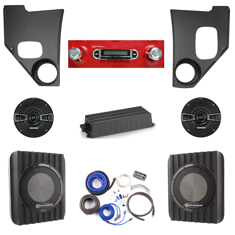 19551959 Chevy Truck Premium Stereo Kit CHTKMPSK