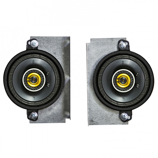 Kicker 3.5" 80W Coaxial Speaker Set For Saab 9-3 Front Dash - DSC3504 Direct Fit