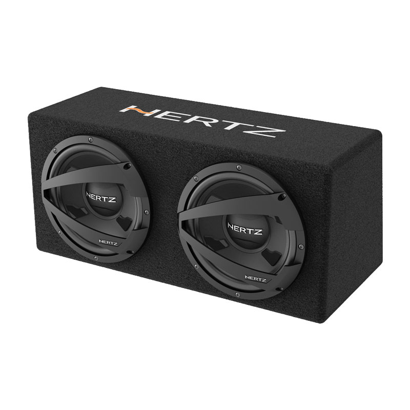 Hertz DBX252.3 Dieci Dual 10" Loaded Subwoofer Enclosure 4 Ohm DBX2523