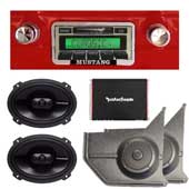 Ford Mustang Radio & Speaker Packages