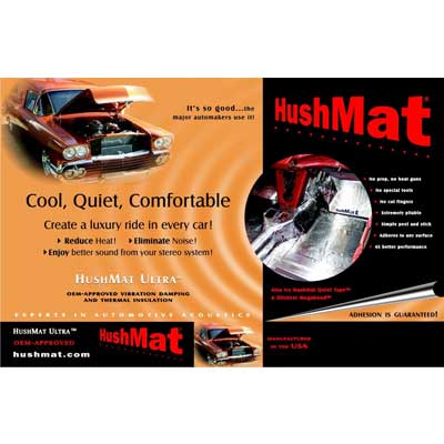 Hushmat Ultra Bulk Kit 58 Sq. Ft Sound Deadening