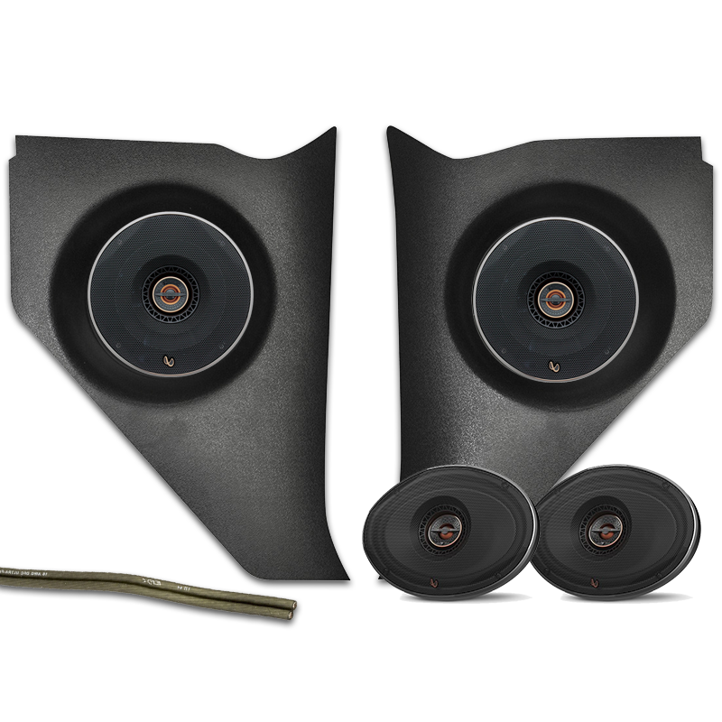 Infinity 1957 Chevy Kick Panel Speaker Upgrade Kit 6.5" INFSUKCB7