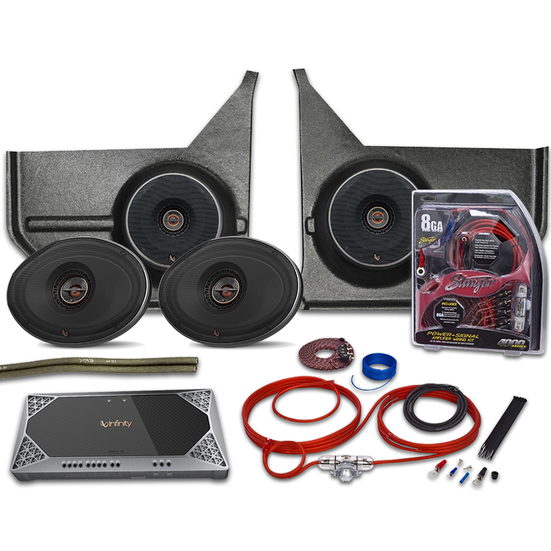 1967 mustang kick panel speakers