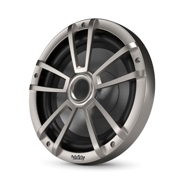 Infinity 6.5" 2 Way Marine Speaker with RGB LEDs Titanium 622MLT