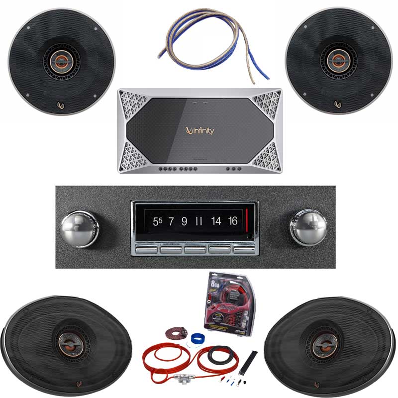 19731979 Chevy Truck Infinity Premium Stereo Kit CAMKCHT739INFPSK