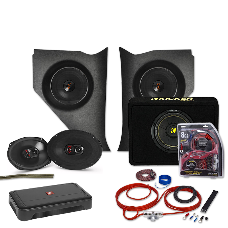 JBL 1957 Chevy Kick Panel Complete System Upgrade Kit 6.5