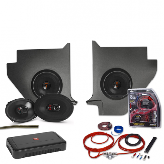 ロックフォード　ウーファ　Rockford サブウーファ　jbl kicker JBL 1960-1965 Ford Falcon/Ranchero Kick Panel Amp & Speaker