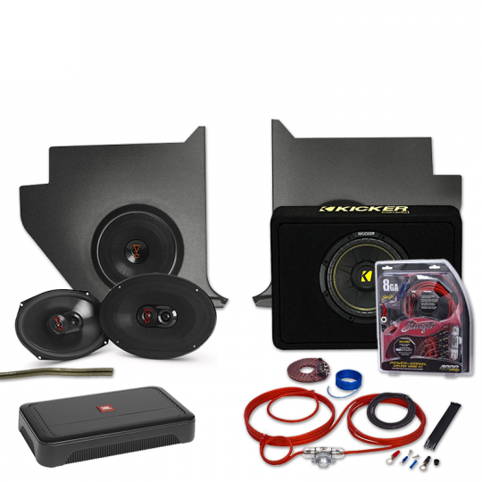 JBL 1960-1965 Ford Falcon/Ranchero Kick Panel Complete System