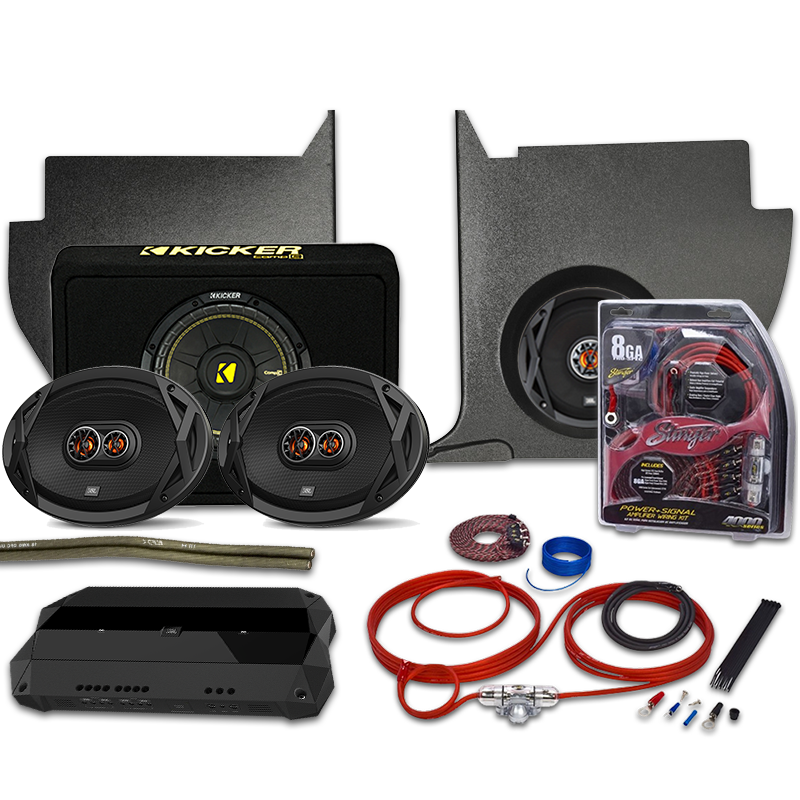 JBL 1963-1965 Falcon Convertible Kick Panel Complete System