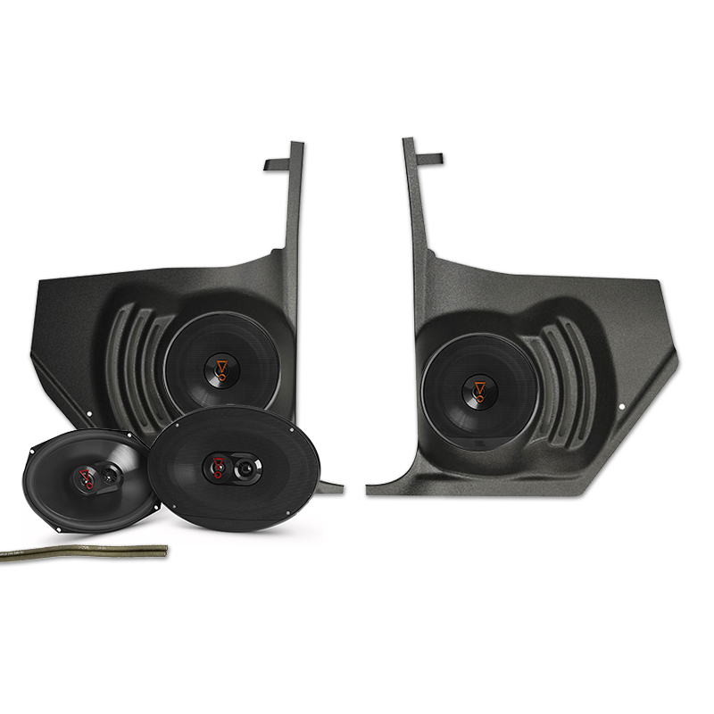 1964 インパラ　kick panels JBLスピーカー付き JBL 1964-1966 Chevelle Kick Panel Speaker Upgrade Kit No A/C