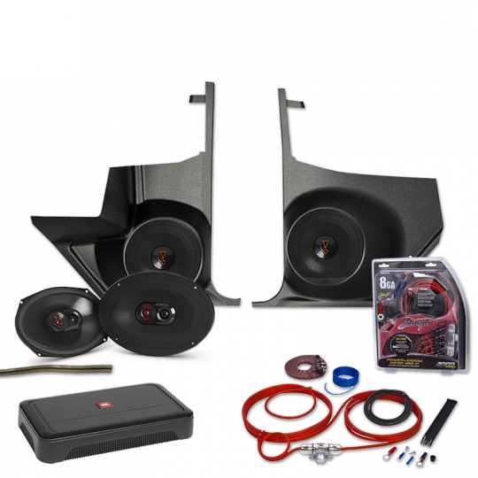 1964 インパラ　kick panels JBLスピーカー付き JBL 1964-1967 Chevelle Kick Panel Amp & Speaker Upgrade Kit with A
