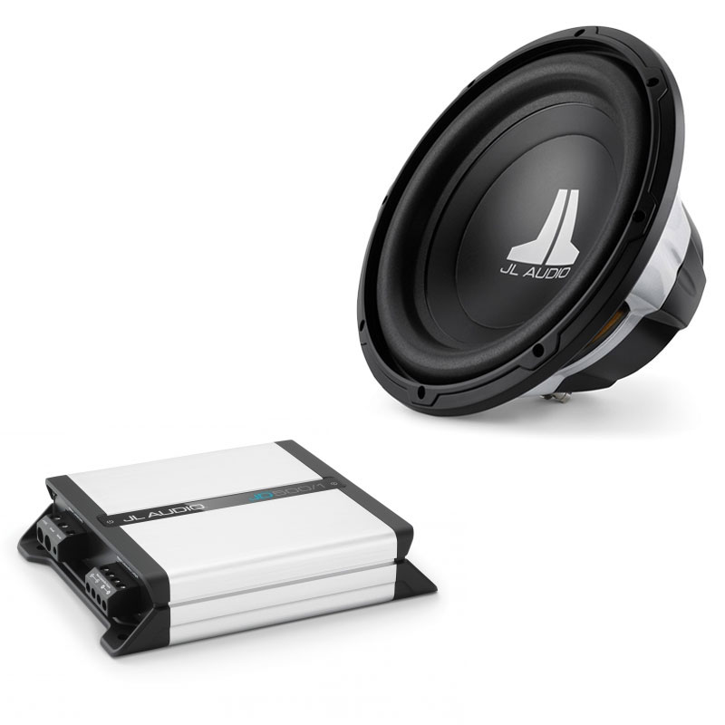 JL Audio 12W0v3 and JD500/1 Subwoofer Package 12W0v3JX5001