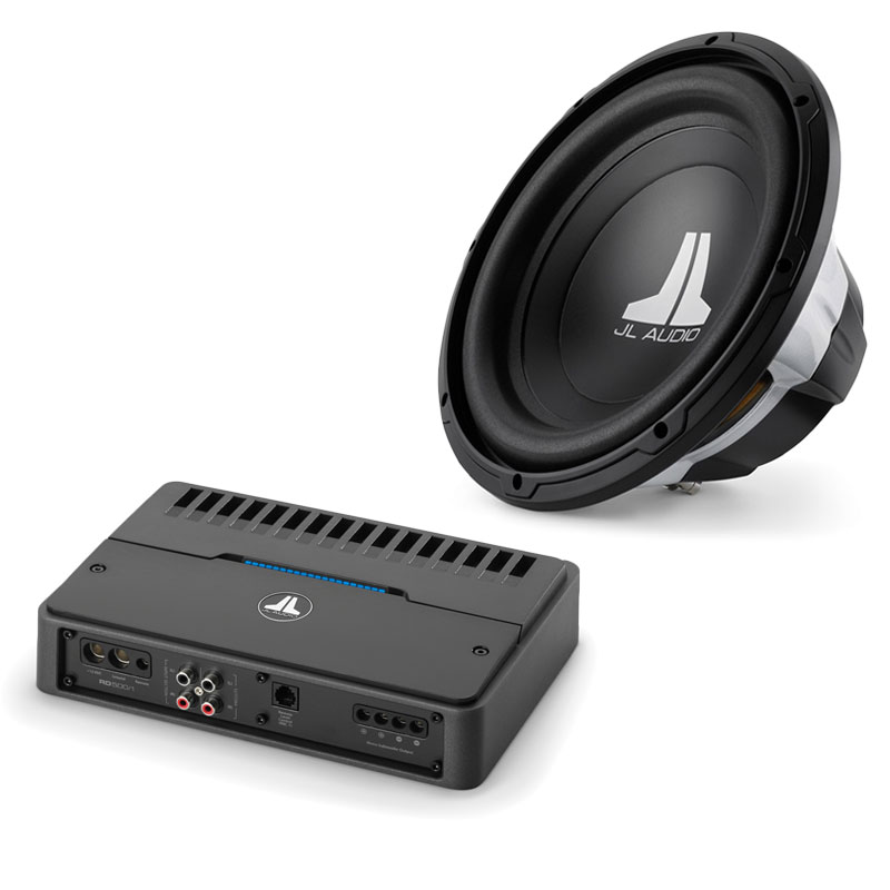 JL Audio 12W0v3 and RD500/1 Subwoofer Package 12W0v3RD5001