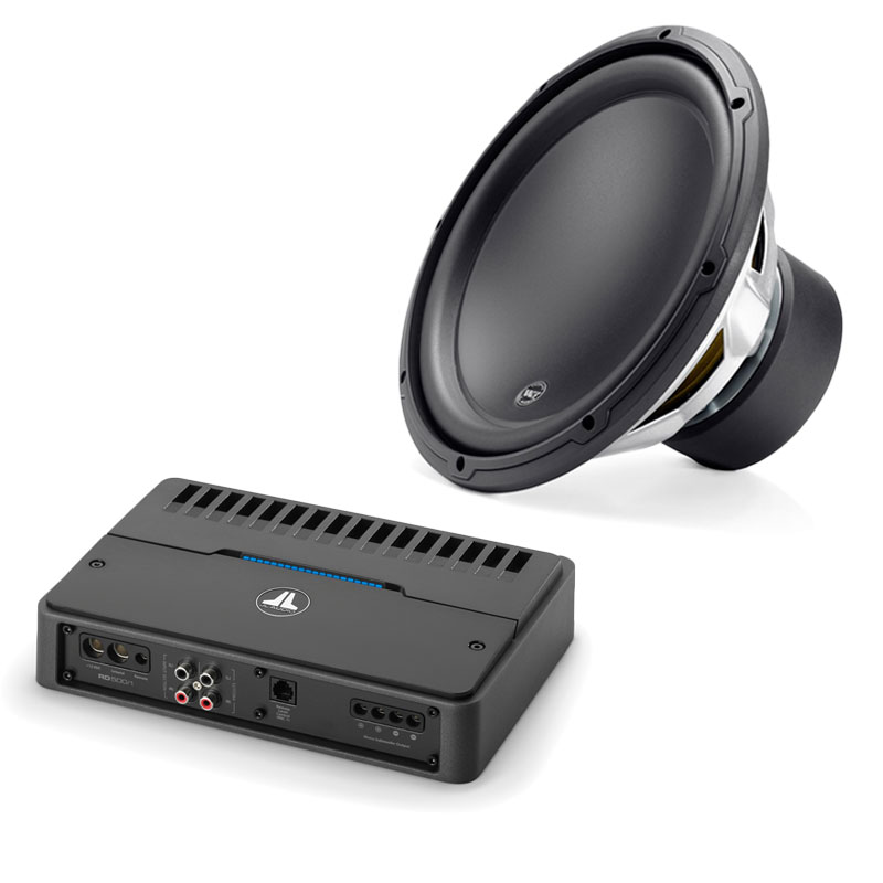JL Audio 12W3v32 and RD500/1 Subwoofer Package 12W3v32RD5001