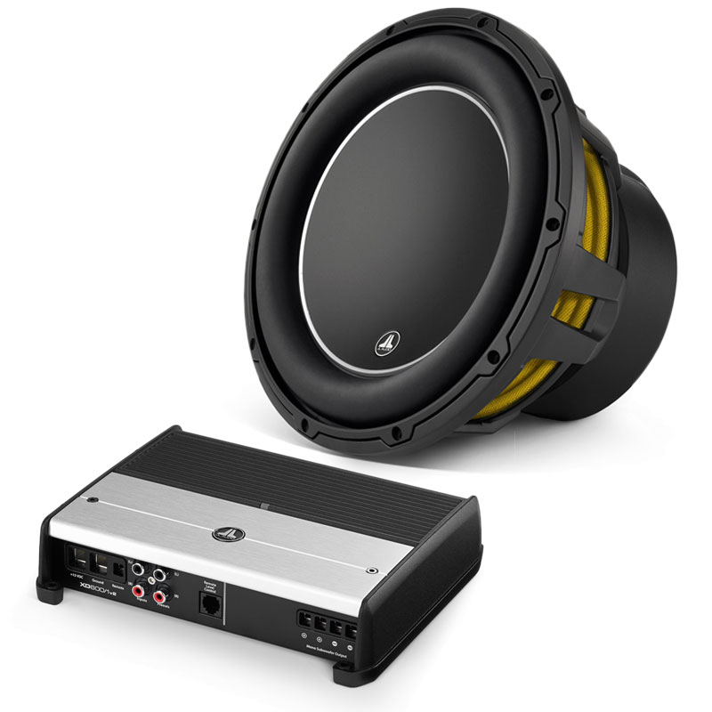 Jl Audio 12w6v3 D4 And Xd600 1v2 Subwoofer Package 12w6v3 D4 Xd600 1