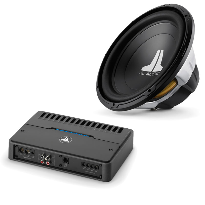 JL Audio 15W0v3 with RD500/1 500 Watt Subwoofer Kit 15W0v3RD5001