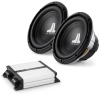 JL Audio Dual 10W0v3-4 500 Watt Subwoofer Kit