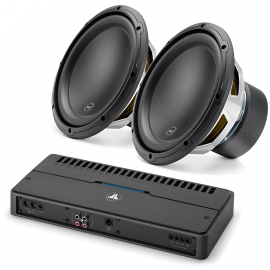 Jl Audio Dual 10w3v3 4 And Rd1000 1 Subwoofer Package 10w3v3 4x2 Rd
