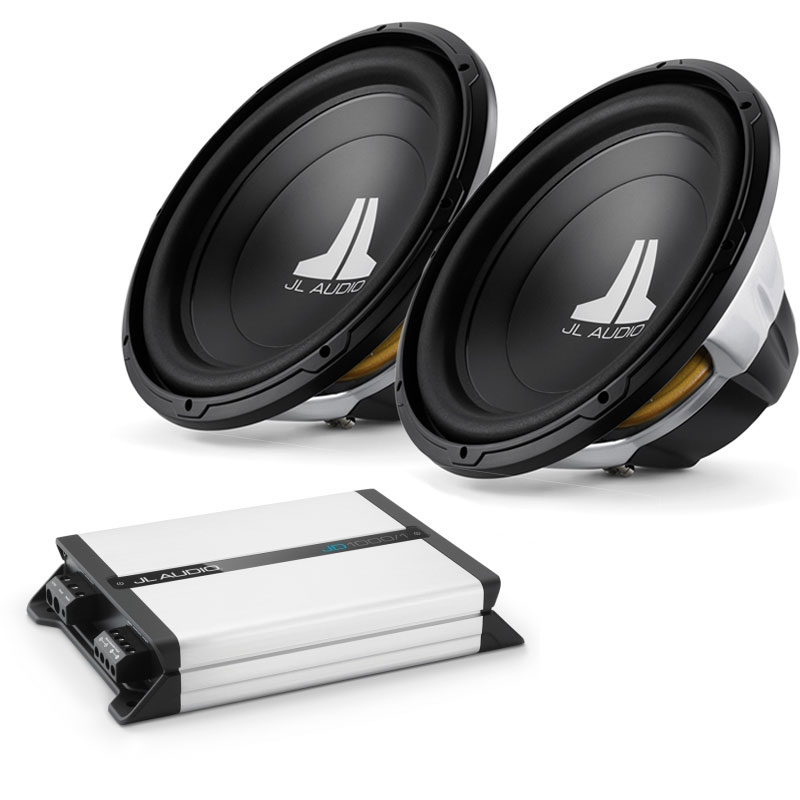 Kind Behandeling Aannemelijk JL Audio Dual 15W0v3 with JD1000/1D 1000 Watt Subwoofer Kit:  15W0v3x2-JX10001D