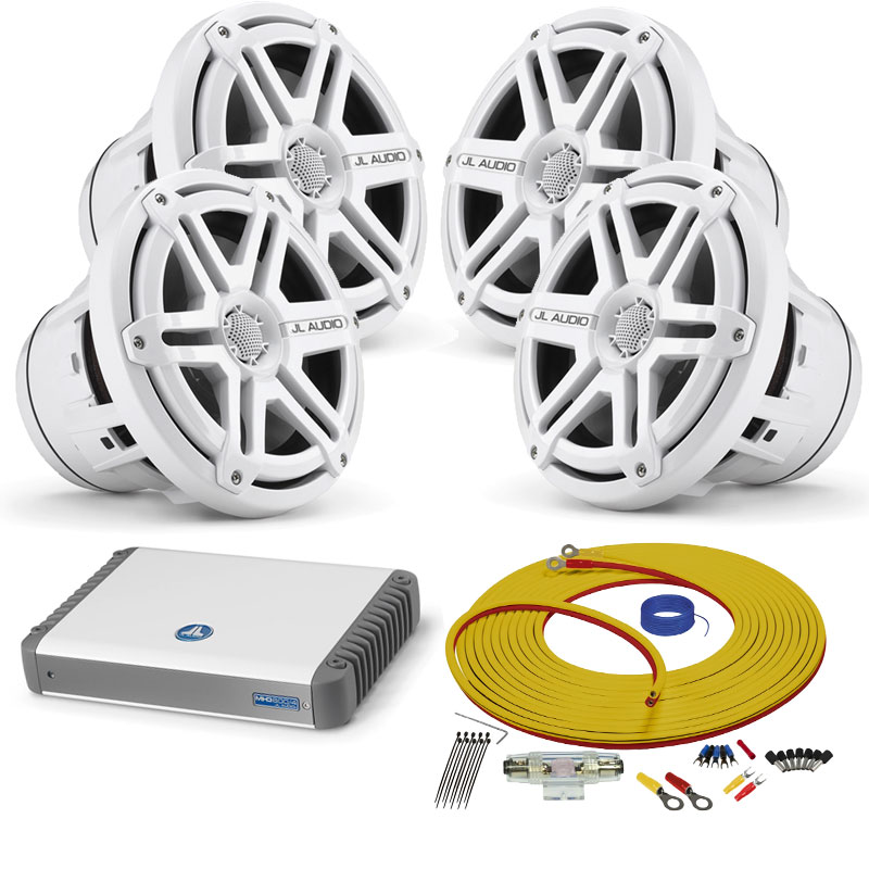 Jl Audio M0 8 8 Marine Stereo Package Jl M0 Msk Jl Audio M0 8 8 Marine Stereo Package Jl M0 Msk
