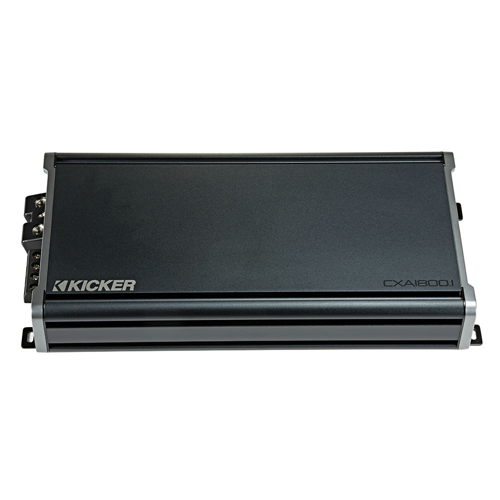 Kicker CXA1800.1 1800Watt Mono Class D Subwoofer Amplifier 46CXA18001t