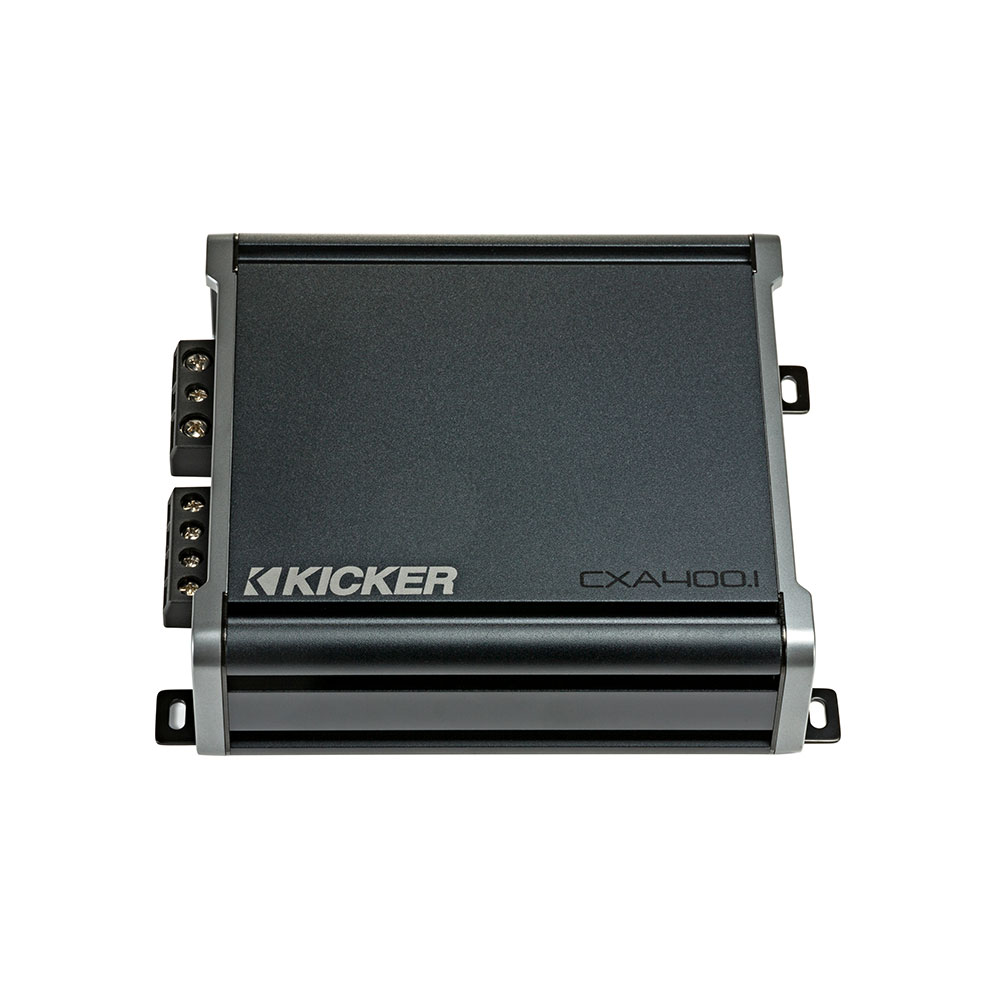 Kicker 46CXA400.1t 400-Watt Mono Class D Subwoofer Amplifier