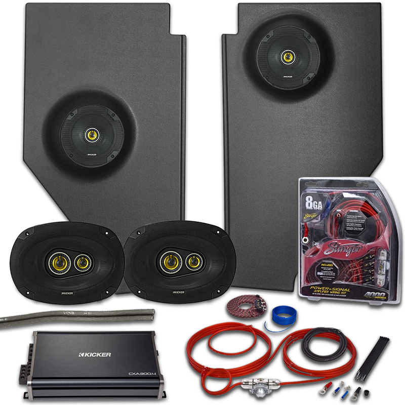 Kicker CS Series 19471953 Chevy Kick Panels 4" Speakers CSCSAKCHT47_53