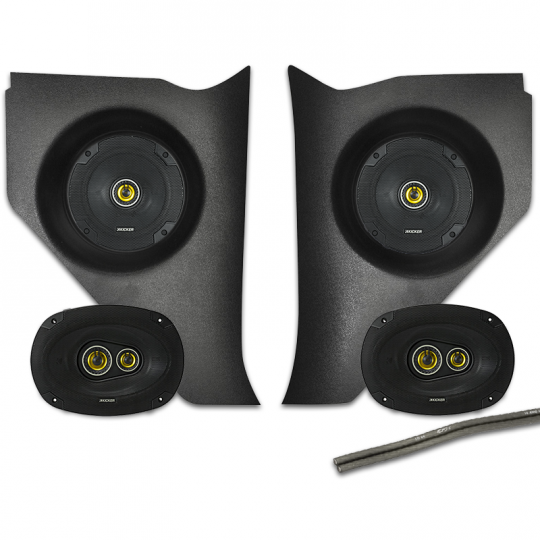 Kicker CS Series 1957 Chevy Kick Panel Speaker Upgrade Kit 6.5