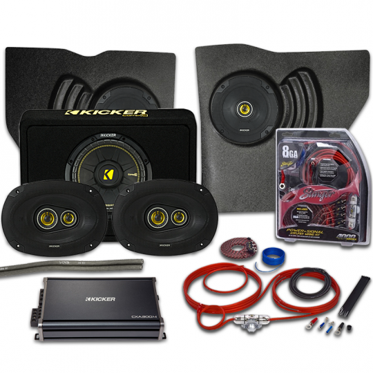 Kicker CS Series 1961-1962 Chevy Impala Kick Panel Complete System