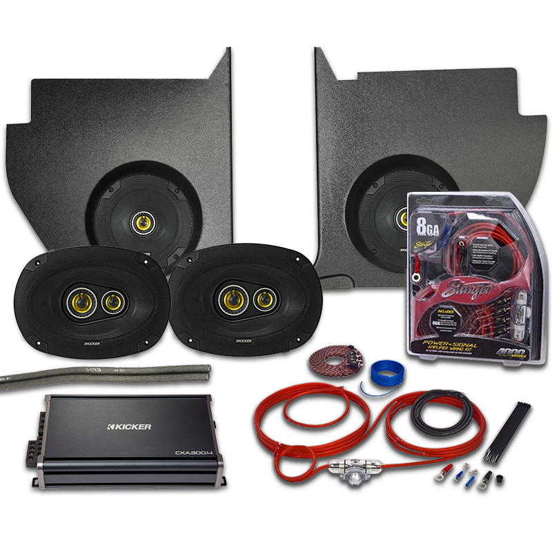 Kicker CS Series 1963-1965 Falcon Convertible Kick Panel Amp