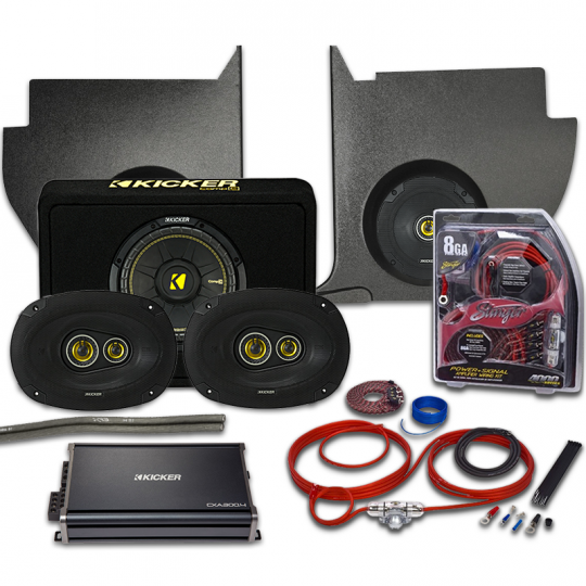 Kicker CS Series 1963-1965 Falcon Convertible Kick Panel Complete