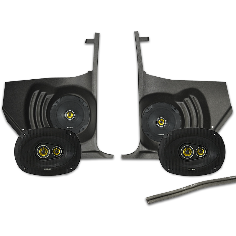 Kicker CS Series 1964-1966 Chevelle Kick Panel Speaker Upgrade Kit