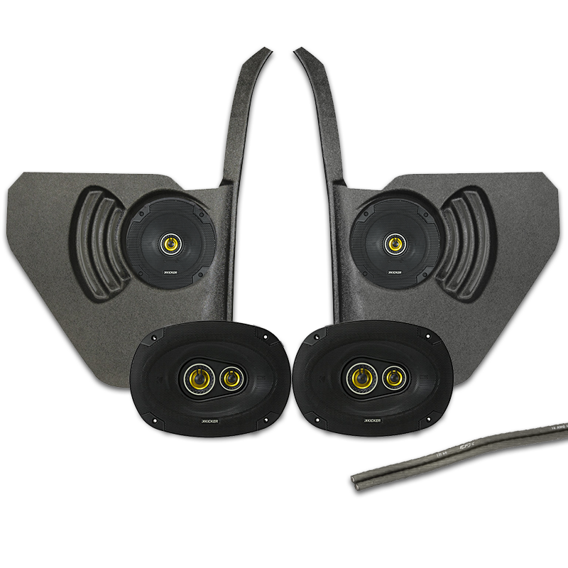 Kicker CS Series 1964 Chevy Impala Kick Panel Speaker Upgrade Kit No A