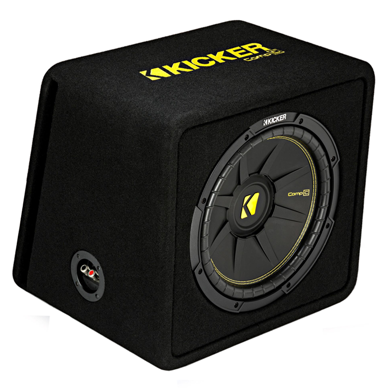 Kicker 50VCWC122 Comp C 12 Inch Loaded Subwoofer Enclosure 2Ohm 50VCWC122