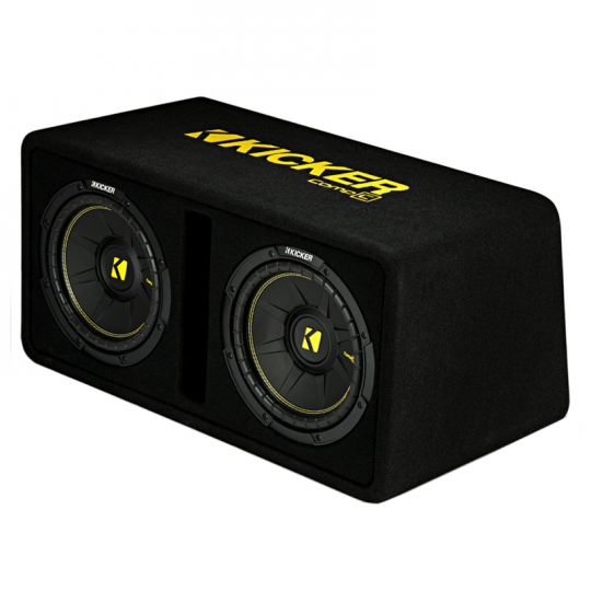 Kicker 10" CompC and CX400.1 Loaded Subwoofer Package Free Shipping