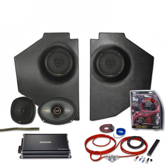 Kicker Ks Series 1939 1940 Ford Coupe Kick Panel Amp Speaker