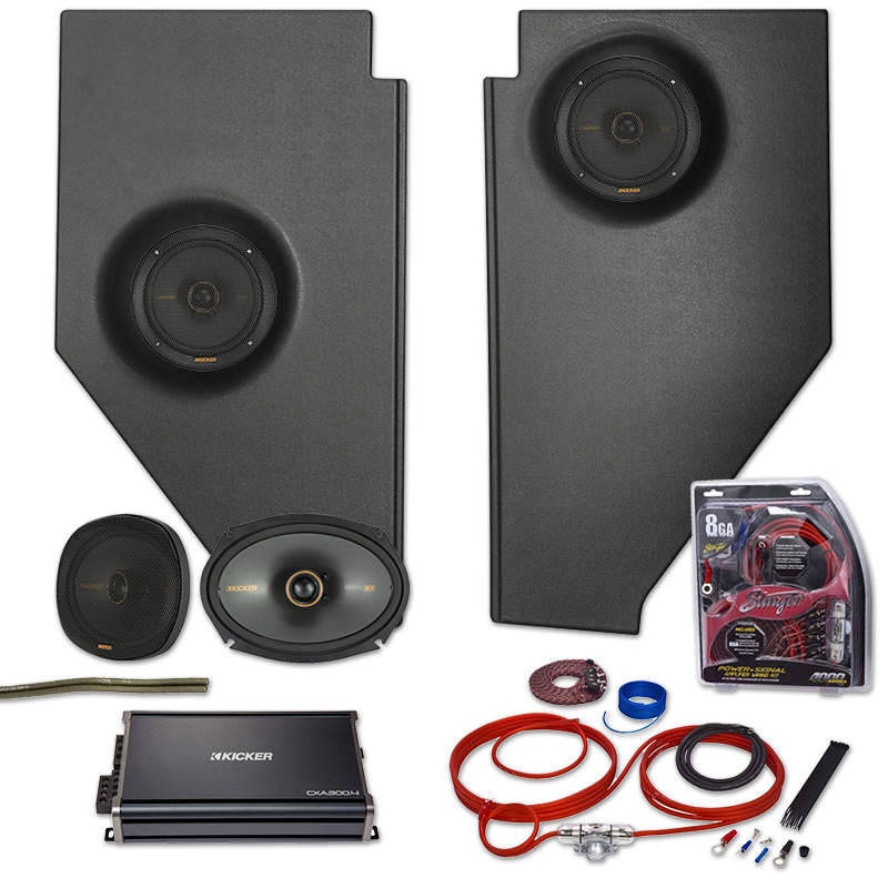 Kicker KS Series 19471953 Chevy Kick Panels 4" Speakers KSCSAKCHT47_53