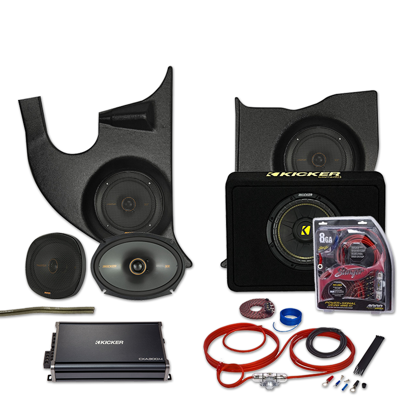 RetroSound Kick Panels - Summit Racing