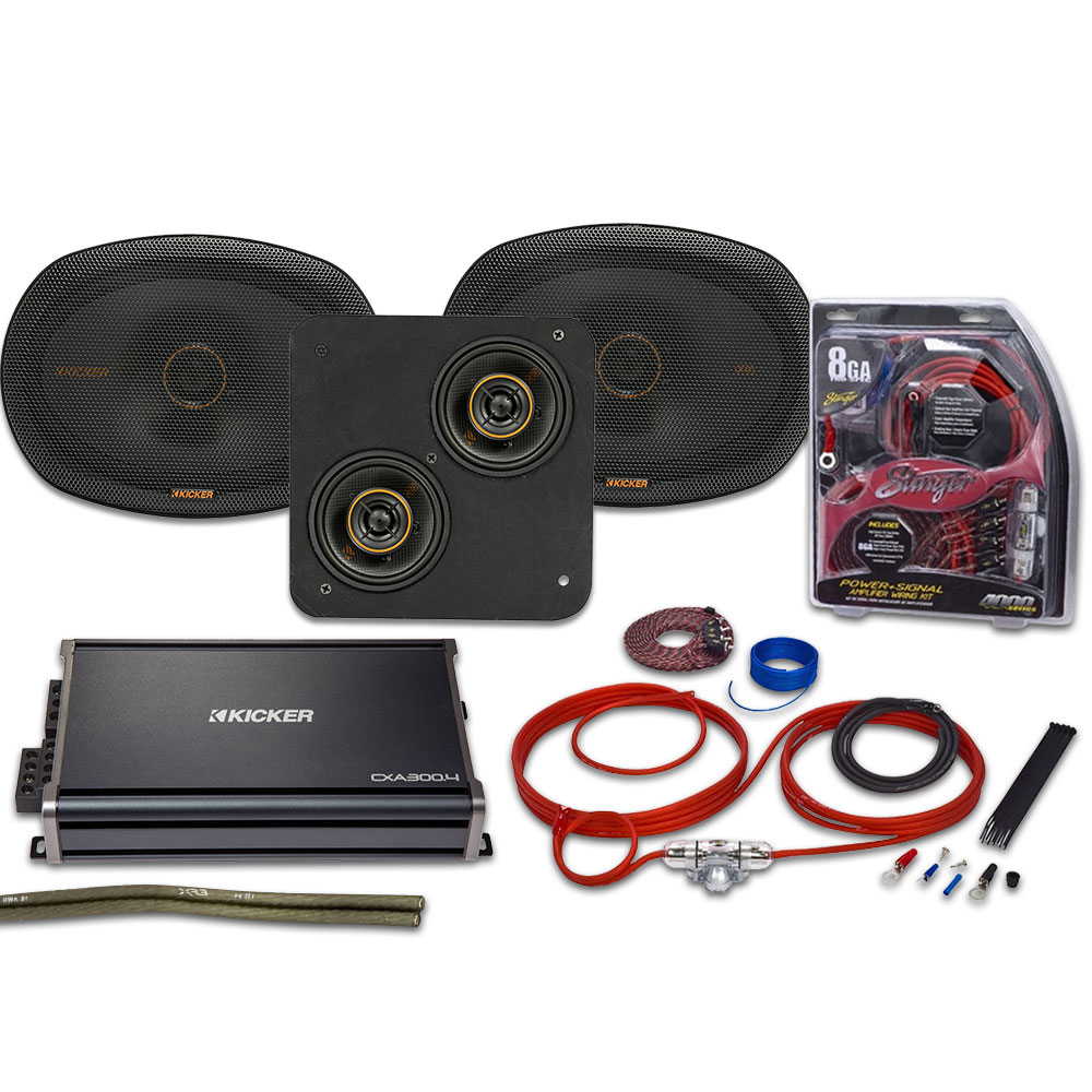 KICKER AUDIO セット Kicker KS Series 1961-1969 Buick Special Speaker & Amp Kit: KSA