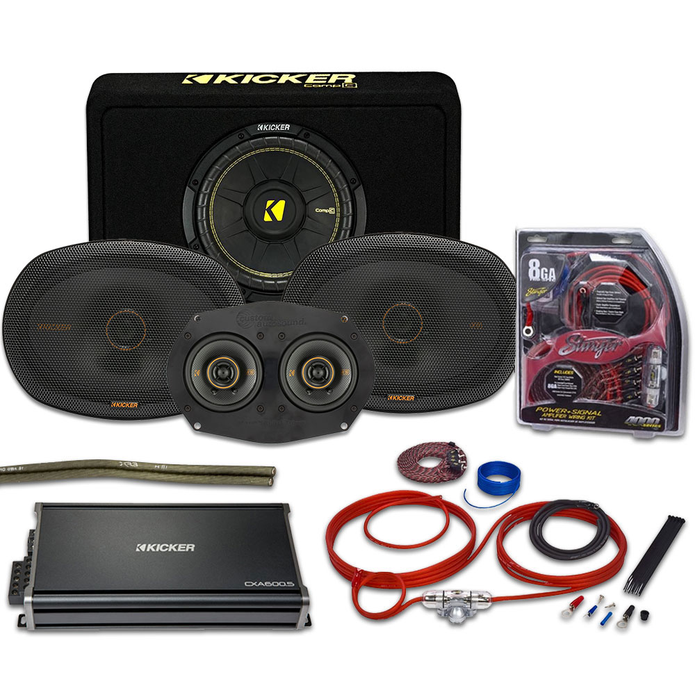Kicker KS 19731977 El Camino Complete System Kit KCSKSC1006ElCamino