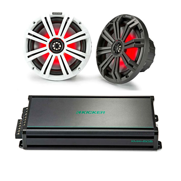 Kicker Marine Stereo Packages by Boat Type KMBSSK