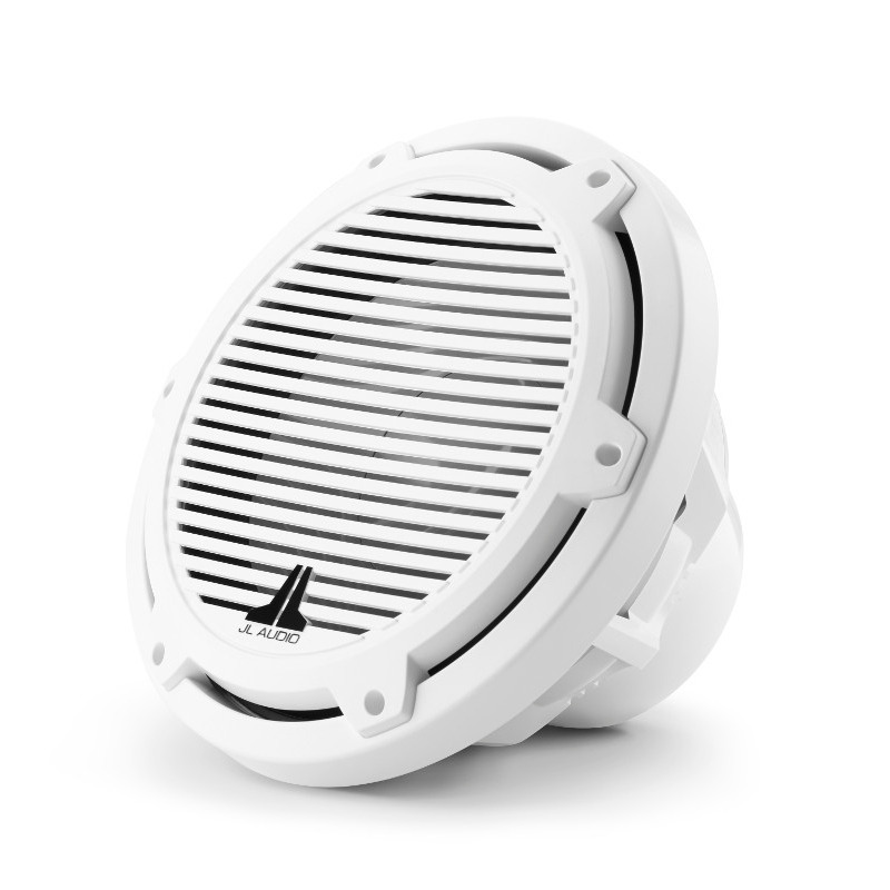 JL Audio M310IBCGw4 10 Inch Marine Subwoofer Infinite Baffle Gloss White Classic Grille M3