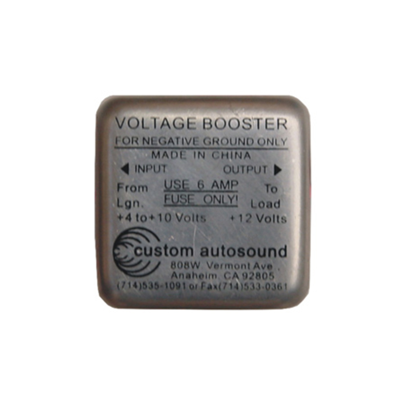 Negative Ground 6V to 12V Converter