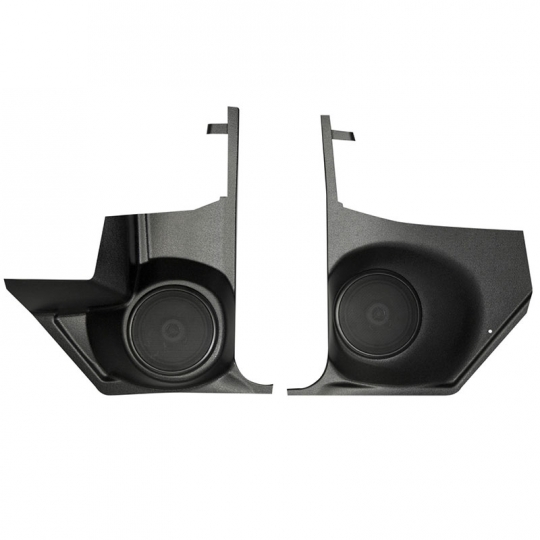 1964-1967 El Camino Kick Panel Speakers w/ A/C: KELC-64-67A