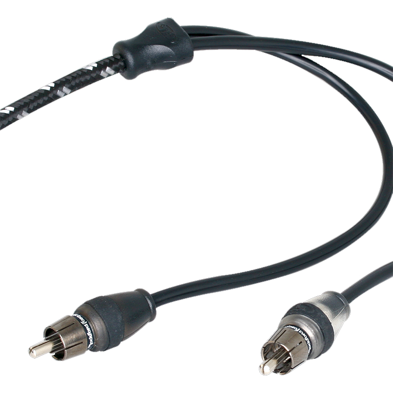 Rockford Fosgate RFIT-20 20-Foot Dual Twist RCA Signal Cable – Corrosion Resistant