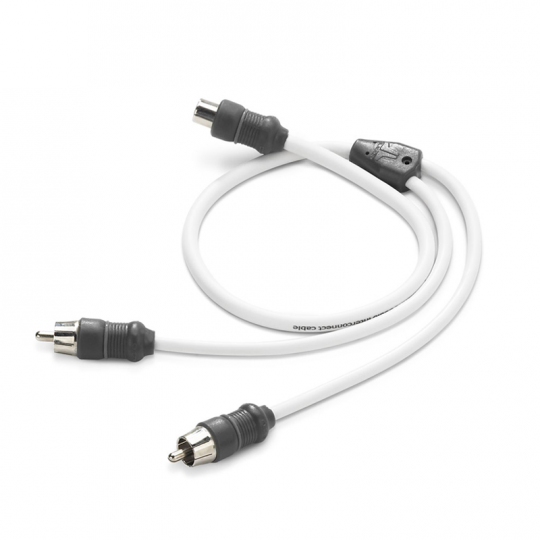JL AUDIO® XD-CLRAICY-1F2M CAR RCA Y-ADAPTER CABLE 1 FEMALE JACK TO 2 MALE PLUGS